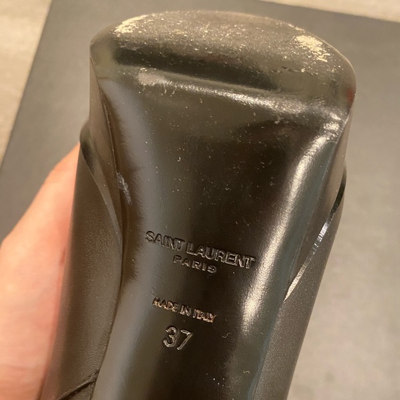 YSL Yves Saint Laurent Janis Zip booties 37 - Picture 5 of 8